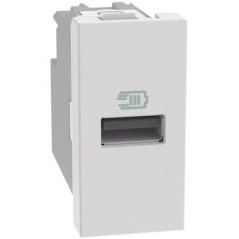 Caricatore USB 15W con 1 porta tipo A bianco MatixGO BTICINO JW4191A