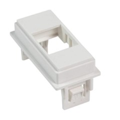 Adattatore Keystone RJ11/RJ45 Per Living NOW Bianco BT-LNOW-B-KEY FRACARRO 287802
