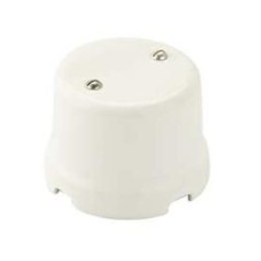 Scatola di Derivazione in Porcellana Bianca 4 Uscite FAI 9005/4/BI