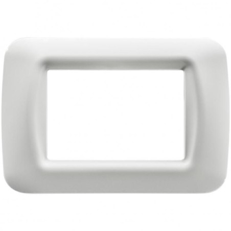 System placca 3 moduli Bianca GEWISS GW22503