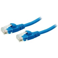CAVO PATCHCORD UTP CAT5E 0,5MT BLU
