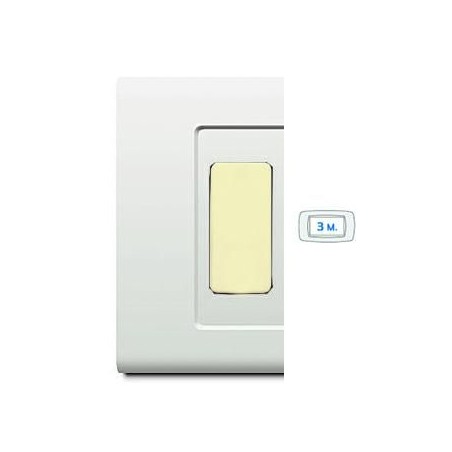 Tondo'Q Placca 3 Moduli Bianca ELETTROCANALI ECL2693WH