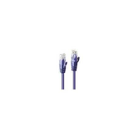 CAVO PATCHCORD UTP CAT6 0,5MT VIOLA
