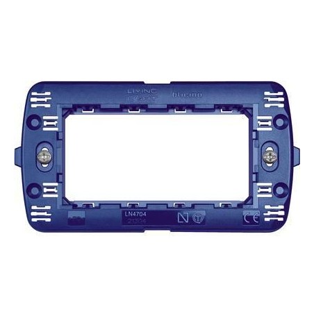 SUPPORTO 4 MODULI LIVING LIGHT BTICINO LN4704