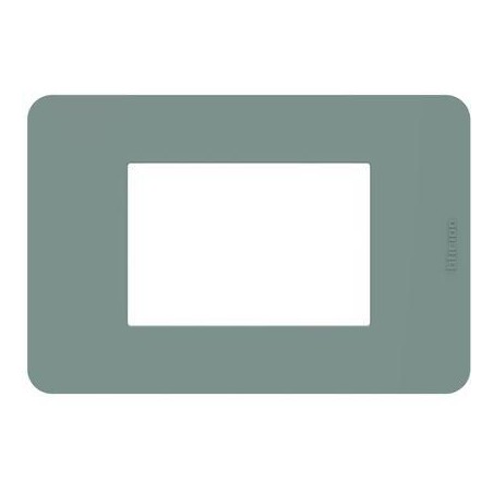 Placca Tones 3 moduli Agave MatixGO BTICINO JA4803TA