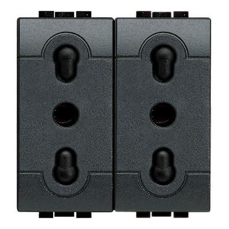 Livinglight presa duplex BTICINO L4180/2