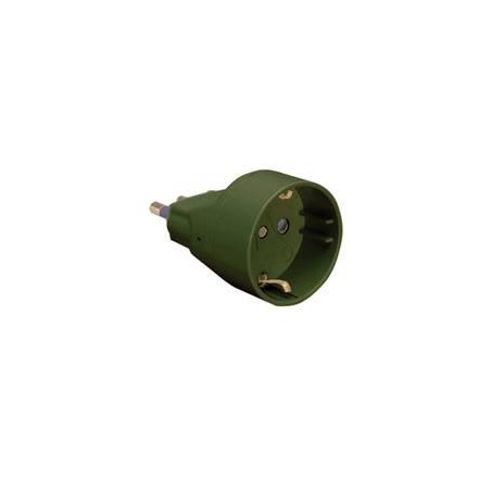 RIDUZIONE SCHUKO 16A NERO