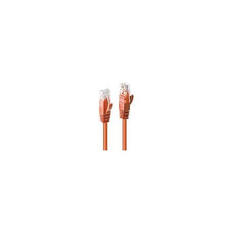 CAVO PATCHCORD UTP CAT6 0,5MT ARANCIO