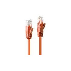 CAVO PATCHCORD UTP CAT6 0,5MT ARANCIO