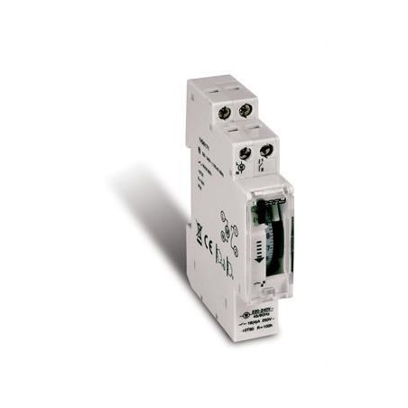 Interruttore orario 1 modulo con cavalieri PERRY 1IO0171