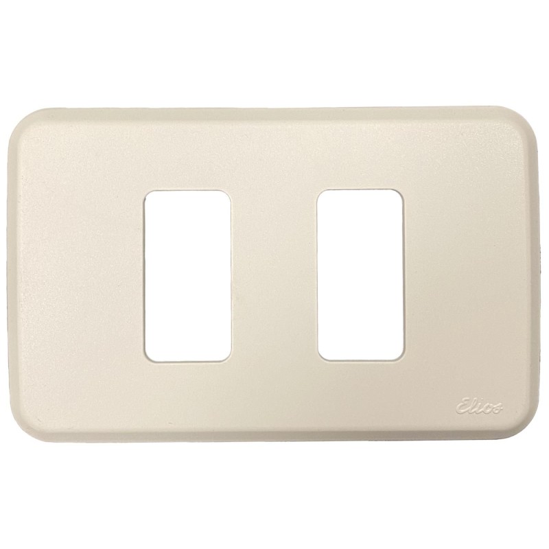 Placca Serie Astra 2 Moduli ELIOS 1642 Placca Serie Astra 2 Moduli ELIOS 1642