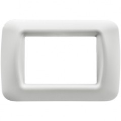 System placca 3 moduli Bianca GEWISS GW22503