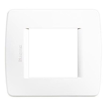 Luna Placca 2 Moduli Bianca BTICINO C4802BN