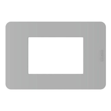 Placca 3 moduli grigio MatixGO BTICINO JA4803JG