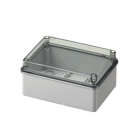 Cassetta esterna con coperchio trasparente 150x110x70 ELETTROCANALI EC420C5