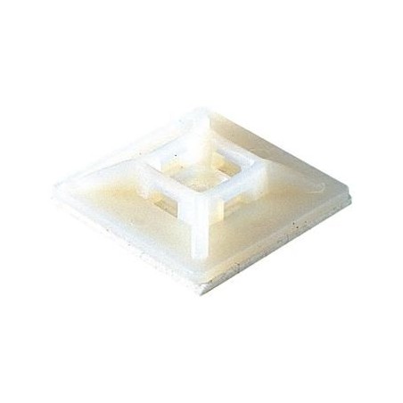 BASETTE BIANCHE ADESIVE 19X19 SAPISELCO 100PZ