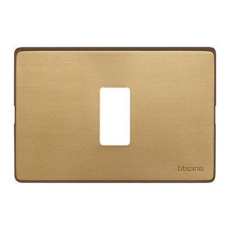 Placca Magic 1 Posto Bronzo BTICINO 503/1/B