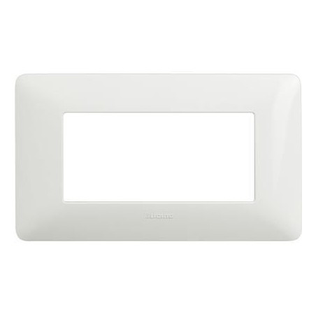 Placca Matix 4 moduli bianca BTICINO AM4804BBN
