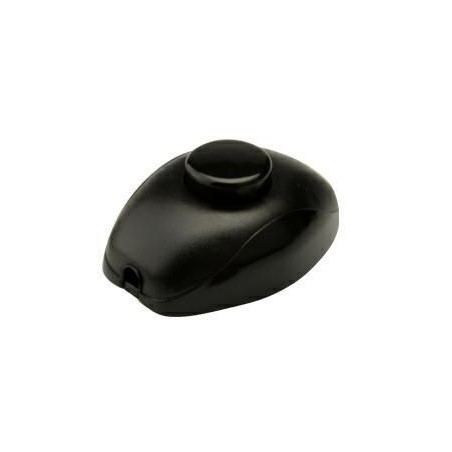 Interruttore Passafilo A Pedale Nero FAI 0249/N