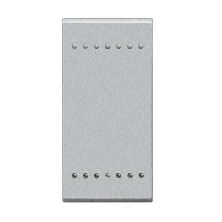 Copritasto livinglight neutro 1 modulo Grigio Tech BTICINO NT4915N