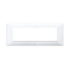 Plana placca 7 moduli colore bianco VIMAR 14657.01