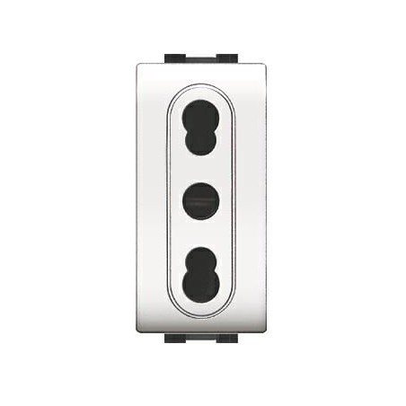 PRESA BIPASSO MY LIFE ELETTROCANALI ECL4045WH