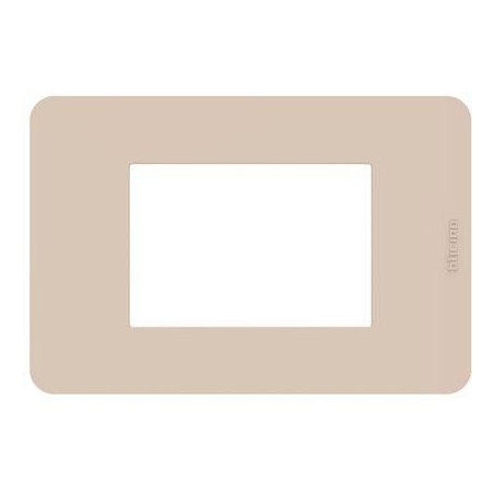 Placca Tones 3 moduli ritual MatixGO BTICINO JA4803TR