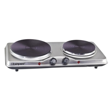 FORNELLO ELETTRICO DOPPIA PIASTRA BEPER 90.825