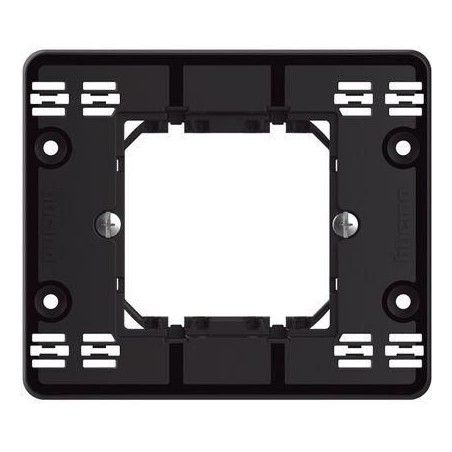 Supporto 2 moduli fissaggio con graffette MatixGO BTICINO J4702G