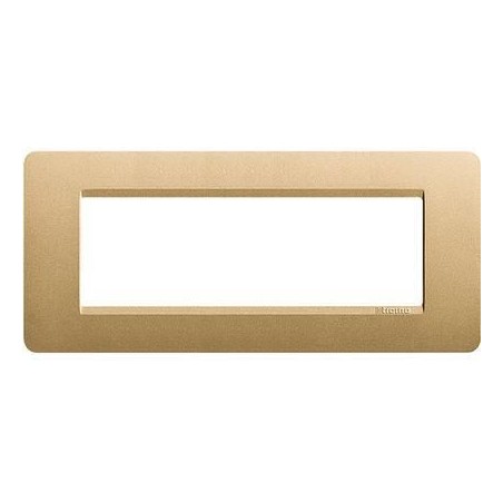 Placca Matix 6 Moduli Gold BTICINO AM4806LGL
