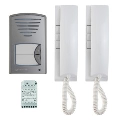 Kit audio 1+1 bifamiliare FARFISA 2CKSD