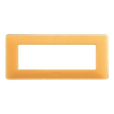 Placca Matix 6 Moduli Ambra BTICINO AM4806CAB