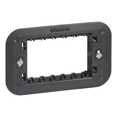 SUPPORTO 3 MODULI LIVING NOW BTICINO K4703