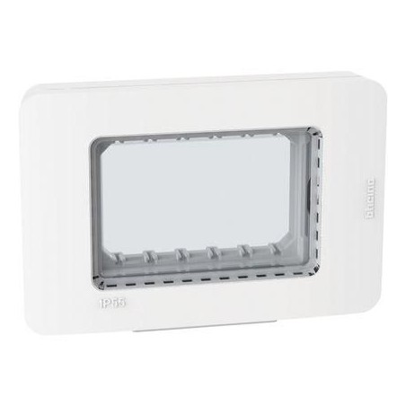 Placca stagna IP55 3 moduli bianca MatixGO BTICINO 28603W