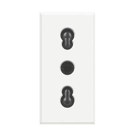 Axolute Presa Bivalente Bianca BTICINO HD4180