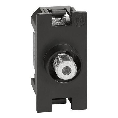 CONNETTORE COASSIALE TV LIVING NOW TIPO F 1 MODULO BTICINO K4202F