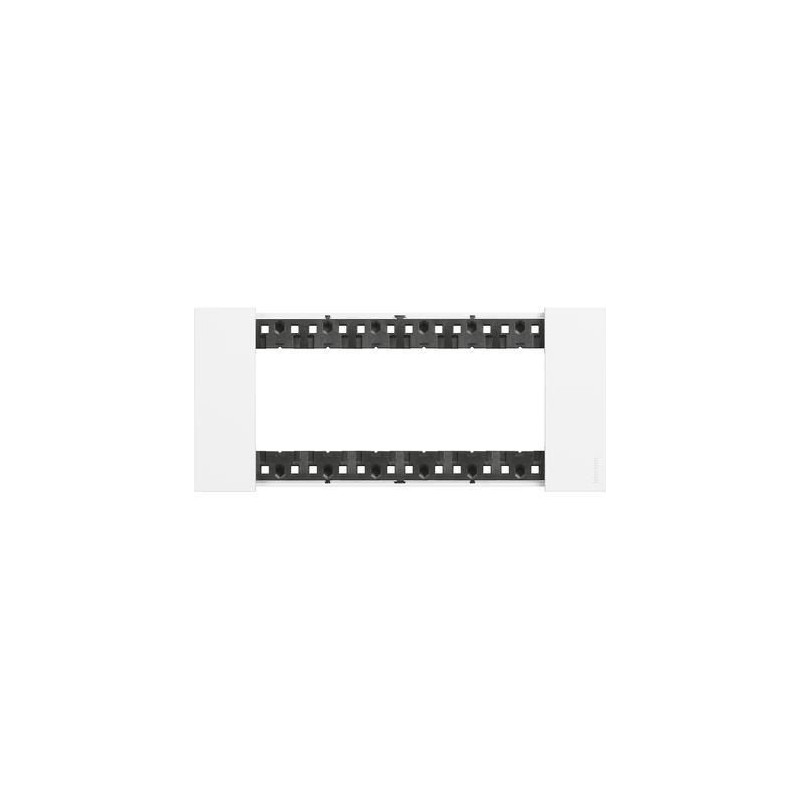 Placca Living Now 6 moduli Bianco BTICINO KA4806KW