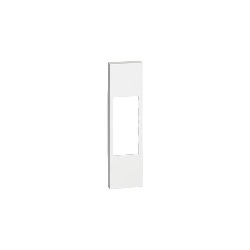 Cover Living Now per connettori RJ11/45 A/V Bianco BTICINO KW07