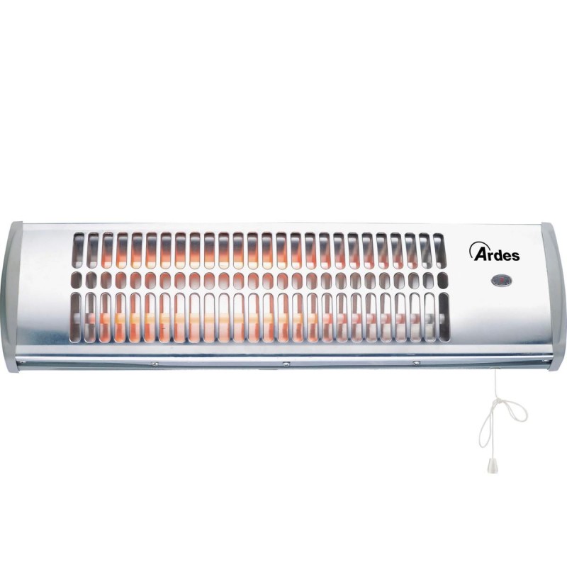 Stufa al Quarzo da Parete 1200W QUARTZ ARDES AR437B Stufa al Quarzo da Parete 1200W QUARTZ ARDES AR437B