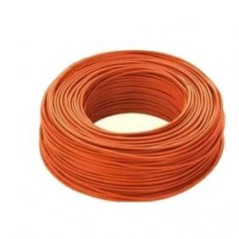 Cavo Unipolare Flessibile 4mm Arancio FS17 100 Metri