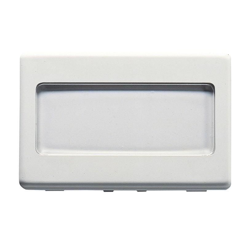 Pulsante system portanome 3 moduli bianco GEWISS GW20024 Pulsante system portanome 3 moduli bianco GEWISS GW20024