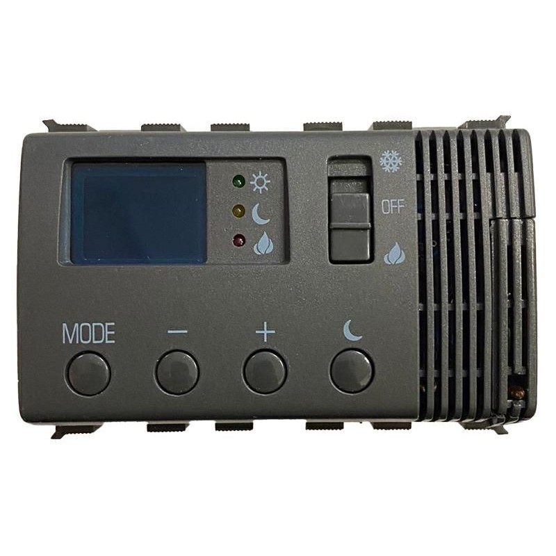 TERMOSTATO ELETTRONICO ESTATE/INVERNO GEWISS PLAYBUS 230V 50 HZ GW30702