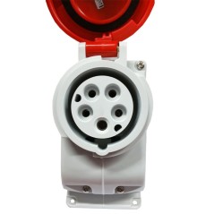 Presa interbloccata verticale 3P+N+T 16A IP55 GEWISS GW66475