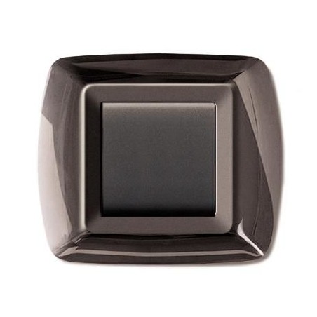 Placca My Life 2 Moduli Grigio Scuro ELETTROCANALI ECL2982GS