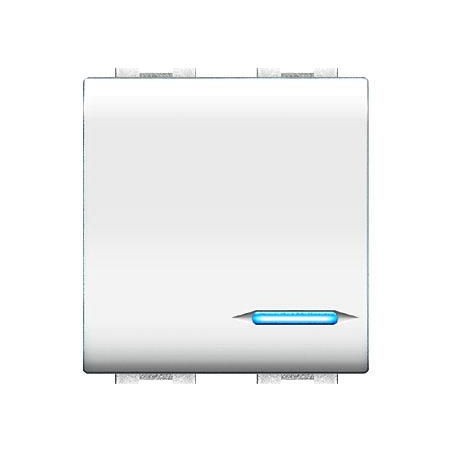 Copritasto My Life 2M illuminabile ELETTROCANALI ECL409014WH