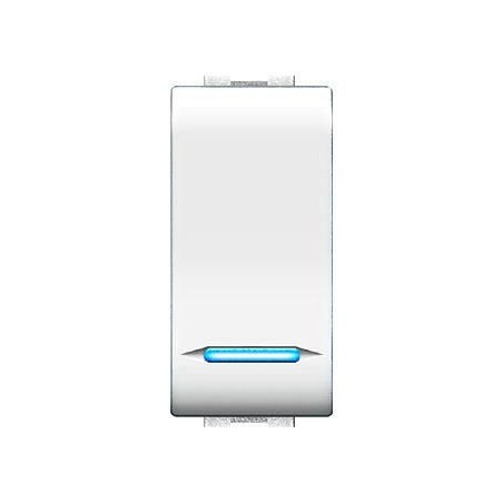 Copritasto My Life 1M illuminabile ELETTROCANALI ECL40904WH