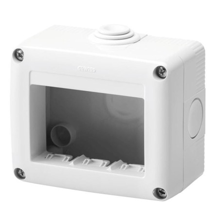 Contenitore per Apparecchi System 3 Moduli IP40 GEWISS GW27003