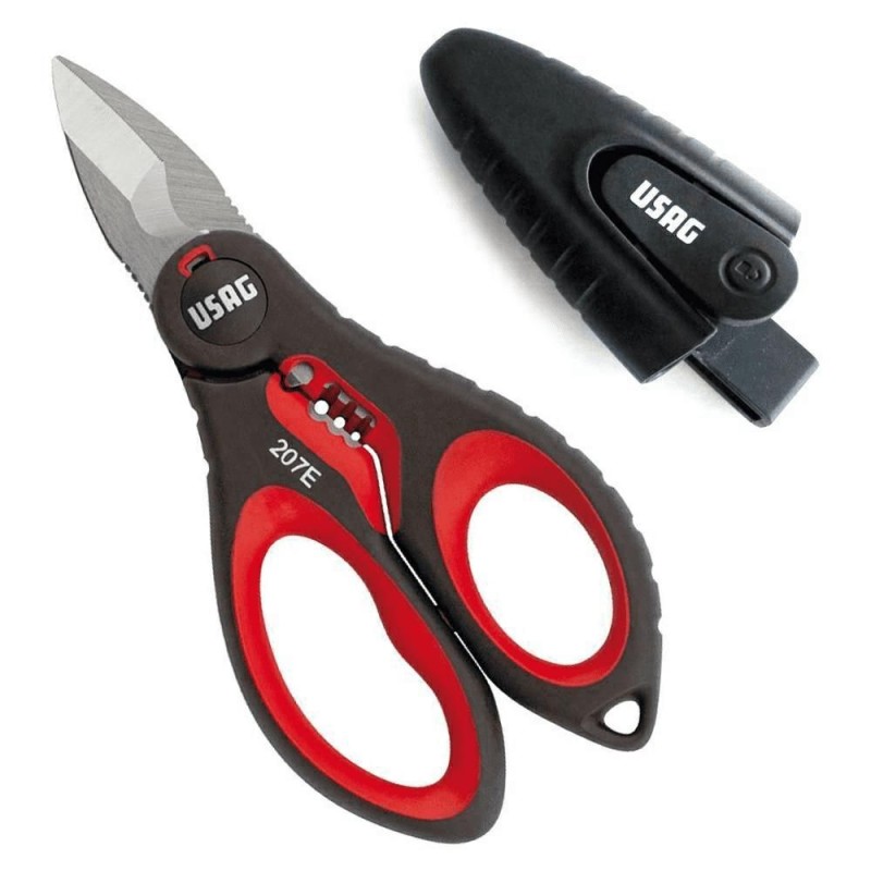 Forbici professionali 207-E 155x40MM acciaio USAG U02070006 Forbici professionali 207-E 155x40MM acciaio USAG U02070006