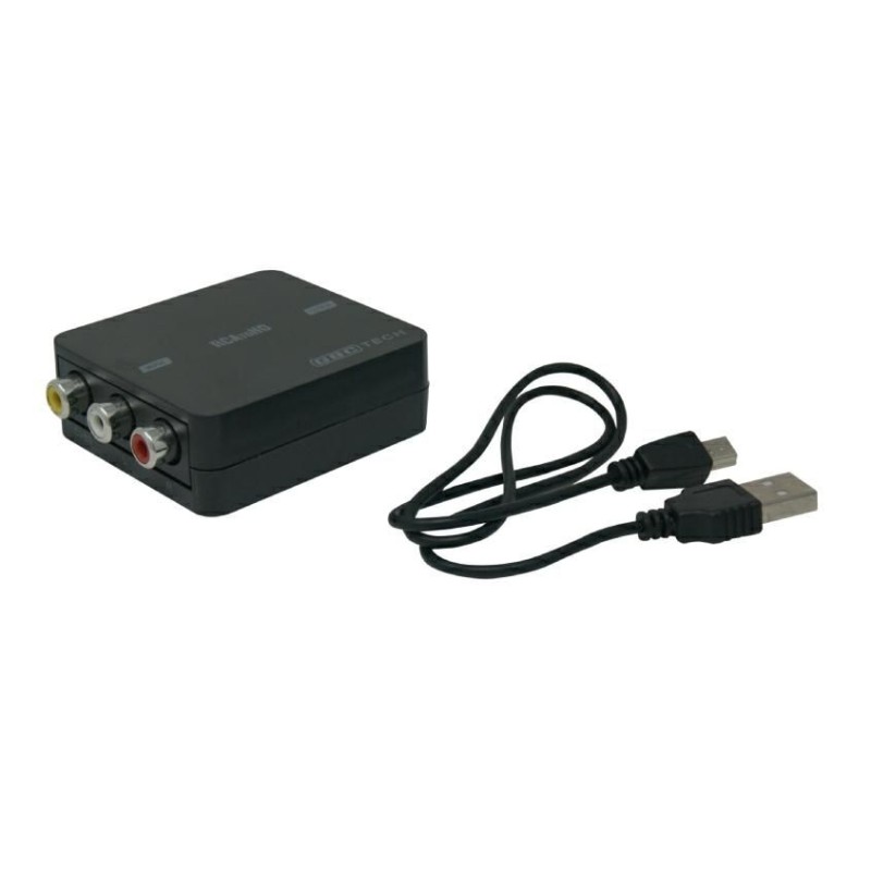 Convertitore Ingresso RCA A/V Uscita HDMI KONELCO GBC 14280091 Convertitore Ingresso RCA A/V Uscita HDMI KONELCO GBC 14280091