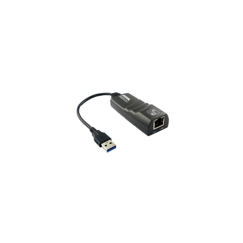 Adattatore Ingresso USB 3.0 Uscita RJ45 Lan Ethernet 10/100/1000 KONELCO GBC 59790085 Adattatore Ingresso USB 3.0 Uscita RJ45 Lan Ethernet 10/100/1000 KONELCO GBC 59790085